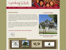 Tablet Screenshot of lynskeyclark.com